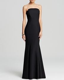 Jill Jill Stuart Deco Neckline Strapless Gown at Bloomingdales